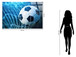 Netted Victory Tempered Glass - Blue / Black