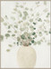 Soft Grove II Hand-Embellished Canvas In Frame - Ivory / Sage