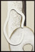 Ivory Contour I Hand-Painted LED Canvas In Frame - Ivory / Cream