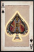 Royal Card II Hand-Embellished LED Canvas In Frame - Black / Beige
