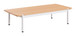 Lychee - Coffee Table - Natural / White
