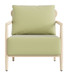 Sora - Armchair - Green / Brown