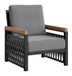 Naru - Accent Chair - Gray
