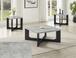 Royce Gray Cocktail Table Set 4130SET by Crown Mark