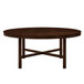 Hartford - Round Dining Table - Dark Brown