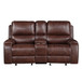 Keily - Manual Motion Glider Loveseat