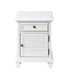 Charlestown - Storage End With USB - White