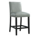 Francesca - Square 5 Piece Counter Height Dining Set, Table & Four PU Chairs - Gray / Marble
