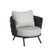Bali - Chairs With Olefin (Set of 2) - Dark Gray