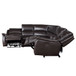 Alexandria - Leather Power Sectional