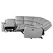 Alexandria - Leather Power Sectional