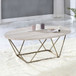 Rowyn - Faux Marble Top Table