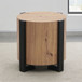 Darcie - Faux Wood Round Table