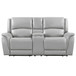 Alexandria - Power Reclining Console Loveseat