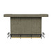 Jemma - Bar Table With Light - Gray And Dark Espresso