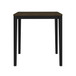 Tulane - 5 Piece Dining Set (Counter Table & 4 Counter Chairs) - Oak & Black