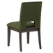 Evan - Velvet Side Chair - Green