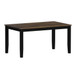 Brooks - 6 Piece Dining Set With Table, 4 Wood Back And Upholstered Seat Chairs, And Bench