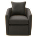 Swivel Accent Chair, Rotating Base, For Living Room