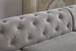 Blake Light Gray Chesterfield Sectional Sofa