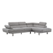 Milton Modern 107" Linen Sectional