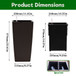 Indoor Outdoor Planter With Automatic Watering System