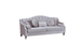 Cecilia Lavender- Gray Velvet Sofa KF10016 by Xin Mark