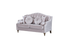 Cecilia Lavender- Gray Velvet Loveseat KF10016 by Xin Mark