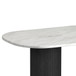Sylvie - Oval Dining Table With Faux Marble Top