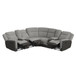 Hornet - 3 Piece Sectional Set With Console And 2 Recliners