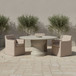 Magnolia - Outdoor Dining Table - Cream
