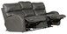 Angelo - Power Reclining Sofa - Gunmetal
