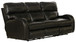 Angelo - Leather Power Reclining Sofa - Black