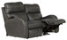 Angelo - Power Reclining Loveseat - Gunmetal