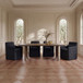 Lydia - Slipcover Dining Chair - Black