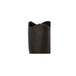 Athena - Cast Aluminum Vase - Blackened Bronze / Brown