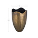 Athena - Cast Aluminum Vase - Antique Brass