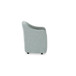 Drava - Rolling Dining Chair - Light Blue