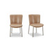 Early - Dining Chair Leather (Set of 2) - Tan