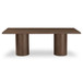 Hadley - Dining Table Large - Warm Brown
