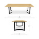 Bent - Dining Table Small - Oak / Natural