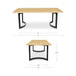 Bent - Dining Table Extra Small - Oak / Natural