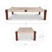 Kaia - Outdoor Coffee Table - Dark Brown