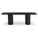 Daphne - Dining Table Large - Black