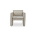 Harris - Accent Chair - Black / Beige Weave