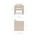 Harris - Accent Chair - Oat / Beige