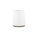 Rossi - Swivel Dining Chair - Cream / White