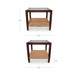 Beth - Side Table - Brown