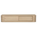 Round - Off Floating Console Table - Natural