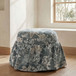 Heidi - Storage Ottoman Tapestry - Blue / Gray